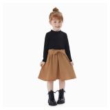 Long Sleeved Dress- Size: 6-7Y