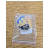 250th Anniversary Commemorative Coins - Golden American Flag & Liberty Bell Design (1PCS)