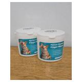 2 Count of Nurhome Dog Ear Cleaner Wipes -50 Pcs Unscented