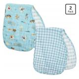 Stephen Joseph, Muslin Baby Burp Cloths, 2-Pack 100% Cotton