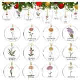 24 Pcs Christian Christmas Ornaments Bulk 3.15 inch