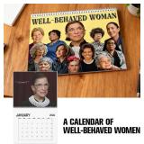 2 Count 2026 Well-Behaved Women Calendar, Wall Calendar11" x 8.5"