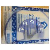 5 Count of Sufisat Cat Cone Recovery Collar, Adjustable Elizabethan Collar for Neck Girth 7.5