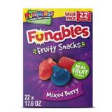 Funables Fruity Snacks Mixed Berry  Flavored Snacks  0.8 oz 22 ct (BEST BY MARCH 22, 2026)