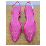 Anne Klein Pink Slingback Heels Size 7