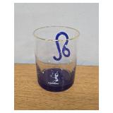 Culver 22k Gold Rim Leo Astrological Zodiac Sign Double Old Fashioned Glass, 13.5-Ounce