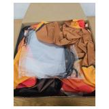 2 Pack 6ft Thanksgiving Inflatables with Built-in LEDs