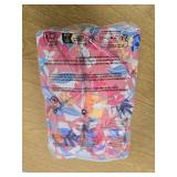 Summer Boho Floral Maxi Dress with Pockets (Pink: S)