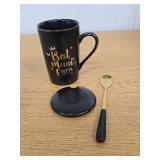 Best Mom Ever Mug Set with Lid and Spoon