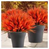 24 Bundles Artificial Fall Flowers
