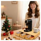 K Cup Holder Organizer, 3 Drawers Coffee Pod Holder for 35 K Cups or 54 Original line Pods