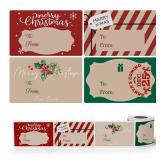 5 Count of SUPVAN T50M Series Christmas Labels