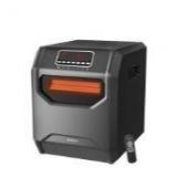 Electric 6 Element Infrared Space Heater Black Plastic - Retail: $119
