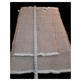 Textured Bath Runner Set