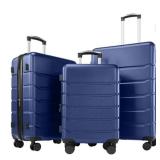 Blorly 3-Piece Hardside Luggage Set