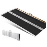 VEVOR 6ft Portable Wheelchair Ramp - Retail: $199