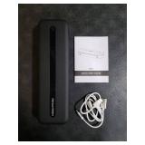 COLORWING Portable Printers Wireless for Travel, 300DPI Mini Compact Inkless Printer, Thermal Bluetooth Printer Compatible with Android and iOS Smartphone & Tablet & Laptop - Black