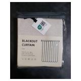 100% Blackout Shield Linen Blackout Curtains for Bedroom 84 Inches Long, Back Tab/Rod Pocket Living Room Drapes, Thermal Insulated Blackout Curtains 2 Panels Set, 50 W x 84 L, Cream