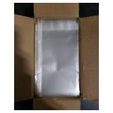 Spartan Industrial - 4 X 6 (1000 Count) Resealable Adhesive Crystal Clear Cello Poly Bags for Bracelet Packaging, Gifts, Party Treat Bags - Self Seal & Reinforced