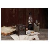 KakapopoTCG Elven Vault (Ancient Egypt) Wood Deck Box for Storage of Trading Card Games TCG MTG Magic FaB YGO EDH Commander FaB PTCG Dice and Counters