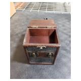 KakapopoTCG Elven Vault (Ancient Egypt) Wood Deck Box for Storage of Trading Card Games TCG MTG Magic FaB YGO EDH Commander FaB PTCG Dice and Counters