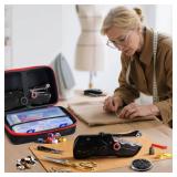 Handheld Sewing Machine with Black Storage Case and 109-Piece Sewing Kit, Mini Portable Cordless Hand Sewing Machine, Ideal for Adults & Beginners, Complete Set of Quick Home Clothing Repair Tools