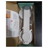 Baby Toilet Lock by Wappa Baby - 9L x 4W - Ideal Baby Proof Toilet Lid Lock - No Tools Needed Easy Installation with 3M Adhesive - Top Safety Toilet Seat Lock - Fits Most Toilets - White (1 Pack)