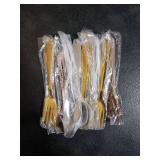 DRKIO Stainless Steel Toddler Utensils Set - Kids Silverware Set Children Safe Food Grade Small Forks and Spoons Dishwasher Safe Mirror Polished