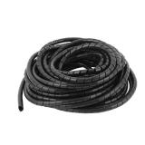Spiral Cable Wrap - 25 Ft 3/8 Spiral Wire Wrap Cord Covers Bundle Sleeve Hose for Computer Electrical Wire Organizer (3/8 Inch-25Ft)