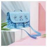 Disney Stitch Crossbody Bags for Women Teenagers Girls Purse Sling Shoulder Bag for Shopping Vacation Gifts for Her (Blue)