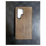 PlusnapX Wallet Case for Samsung Galaxy S25 Ultra Compatible with Magsafe, 2-in-1 PU Leather Flip RFID Blocking Card Holder Stand Shockproof Magnetic Detachable Cover for Galaxy S25 Ultra, Brown