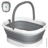 Nekteck Foot Soaking Tub Collapsible Bucket for Foot Bath Soak Tub, Foot Basin Foot Soaker with 138 Acupressure Nodes for Feet Massager Pedicure Foot Spa, Gifts for Men Women Dad Mom