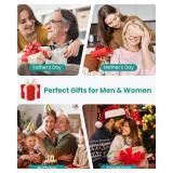 Nekteck Foot Soaking Tub Collapsible Bucket for Foot Bath Soak Tub, Foot Basin Foot Soaker with 138 Acupressure Nodes for Feet Massager Pedicure Foot Spa, Gifts for Men Women Dad Mom