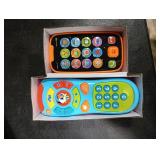 JOYIN Baby Learning Phone and Remote Toy for Toddler, Fun Smartphone Toys with Music for Infants, Boys or Girls, Holiday Stocking Stuffers, Kids Birthday Gift, Easter Basket Stuffers