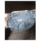 Comfort Spaces 100% Cotton Sheet Set Breathable, Lightweight, Soft with 12 Elastic Pocket Fits up to 14 Mattress, All Season Cozy Bedding, Matching Pillow Case, Twin Blue 3 Piece