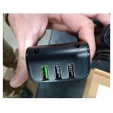 8 in 1Cigarette Lighter Splitter,LIHAN 3 Expander Socket Car Charger Adapter & 5 USB Ports(Type-C PD36W/QC3.0),12V/24V Plug,120W Outlet with LED Voltmeter,3.3FT Cable for Car,Truck,SUV,RV,Camping