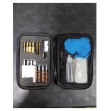 Gun Cleaning Kit Universal Handgun Cleaning Kit 25 in 1 Pistol Cleaning Kit for .22/.223/5.56mm. 357/.38/9mm .10mm .40 .45 Caliber Gun Brush Tools Gun Accessories