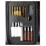 Gun Cleaning Kit Universal Handgun Cleaning Kit 25 in 1 Pistol Cleaning Kit for .22/.223/5.56mm. 357/.38/9mm .10mm .40 .45 Caliber Gun Brush Tools Gun Accessories