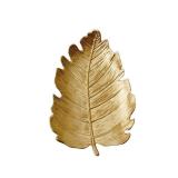 Pasiir Small Leaf Shaped Trinket Dish, Decorative Gold Jewelry Dish Tray, Ring Holder Dish Jewelry Organizer