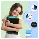 TECJOE 10 Inch 2 Pack LCD Writing Tablet, Colorful Doodle Board Drawing Tablet for Kids, Kids Travel Learning Toys Christmas Birthday Gifts for 3 4 5 6 7 8 Year Old Boys and Girls Toddlers