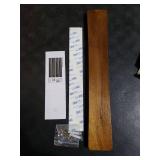 Magnetic Knife Holder for Wall, 16 Acacia Wood No Drill Knife Magnet Strip Use as Tool Key Storage Knife Bar, Powerful Wall Mounted Magnetic Knife Rack for Refrigerator & Kitchen Utensil Organizer