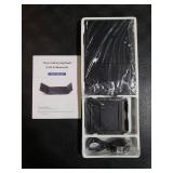 Samsers Multi-Device Foldable Bluetooth Keyboard with Touchpad, Rechargeable Dual-Mode(2.4G+BTx2) Wireless Keyboard with Holder, Portable Folding Keyboards for Android Windows iOS Mac OS - Black