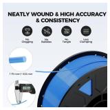 Creality Ender PETG 3D Printer Filament 1.75mm 1KG (2.2lbs), High Precision, Strong Toughness, Odorless, Better Flow, Moistureproof 3D Printing Ender PETG Filament, Grey