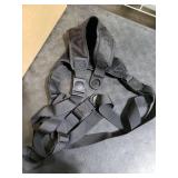 Wheelchair Seat Belt for Adults Chest Harness Safety Strap for Elderly & Disabled Torso Support with Adjustable Anti-Slip Restraint Vest Black