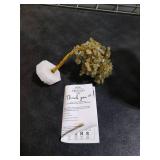 Green Jade Crystal Tree Gemstone Tree of Life Quartz Base Chakra Bonsai Tree for Room, Office & Bedroom Decor Spiritual Gift Meditation Birthday Gift for Women Mom her Sister housewarming gifts home