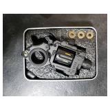 Metal Fidget Toys Adults Gun: Fidget Spinner Cool Fidget Toy for Men Stress Relief Spinner Ring for Finger Concentration Office Study Travel Gift for Man(Black)