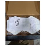 YALLOVE Balloon Column Stand Kit Set of 4, 7 Feet Height Adjustable Balloon Tower Pillar with Reusable Metal Telescopic Design for Birthday, Wedding, Baby Shower, Graduation Party Decoration