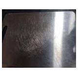 2 Pack Titanium Cutting Boards for Kitchen,100% Pure Titanium, Cutting Edge Hygiene & Durability, Double-sided food-grade Cutting Board For Meats Fruist And Vegetables,Easy to Clean (15 * 11)