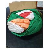 DAHAKII 12ft Giant Santa with Gift Bag Christmas Inflatable Yard Decor Build-in LED Outdoor Blow up Christmas Decorations for Yard/Lawn/Garden (12ft Santa)