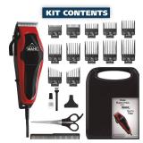 Wahl USA Clip N Trim 2 in 1 Corded Hair Clipper with Pop Up Trimmer Kit, The Perfect Hair Clippers for Mens Haircuts and Long Beard Touch Up Grooming 79900-1501P